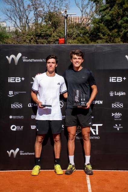 Tenis: en la antesala a la gira europea, Lucio Ratti fue finalista en el Open Luján